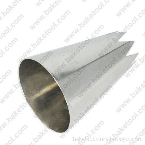 Stainless steel304 Cake Decorating Open star Nozzle #7ST